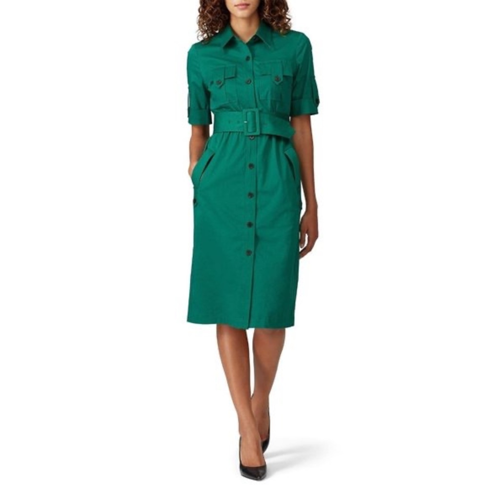 Derek Lam Collective Evergreen Utility Dress